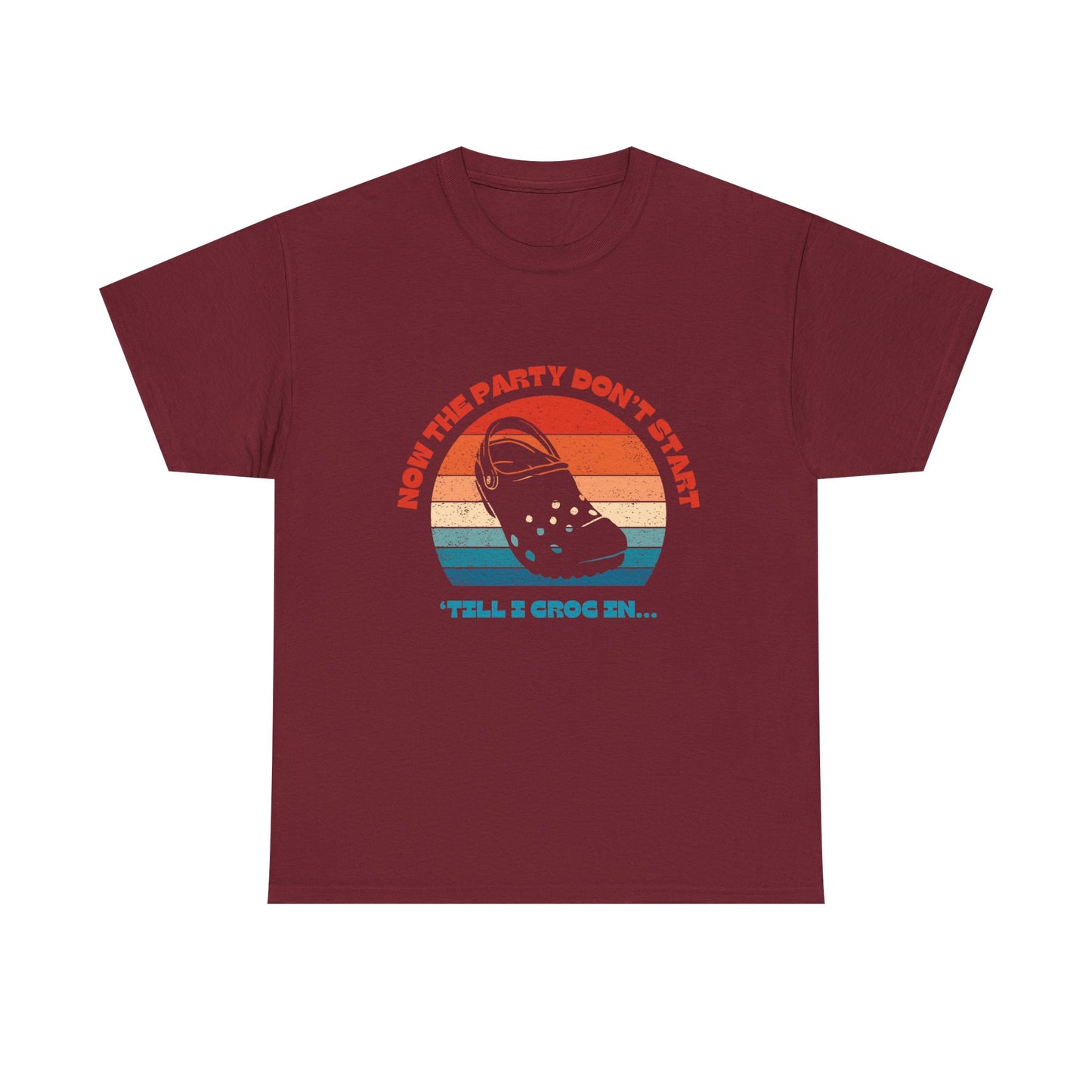 Party Croc - fun shirt for birthdays, christmas or any occasion.