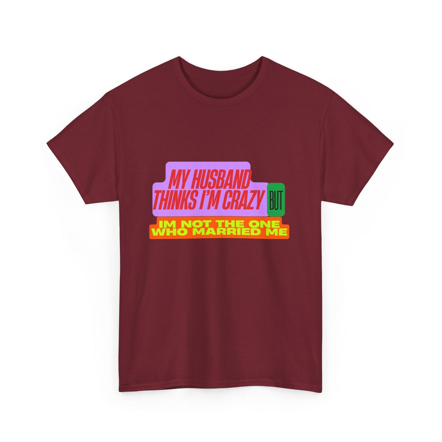 Married me - fun shirt for birthdays, christmas or any occasion.