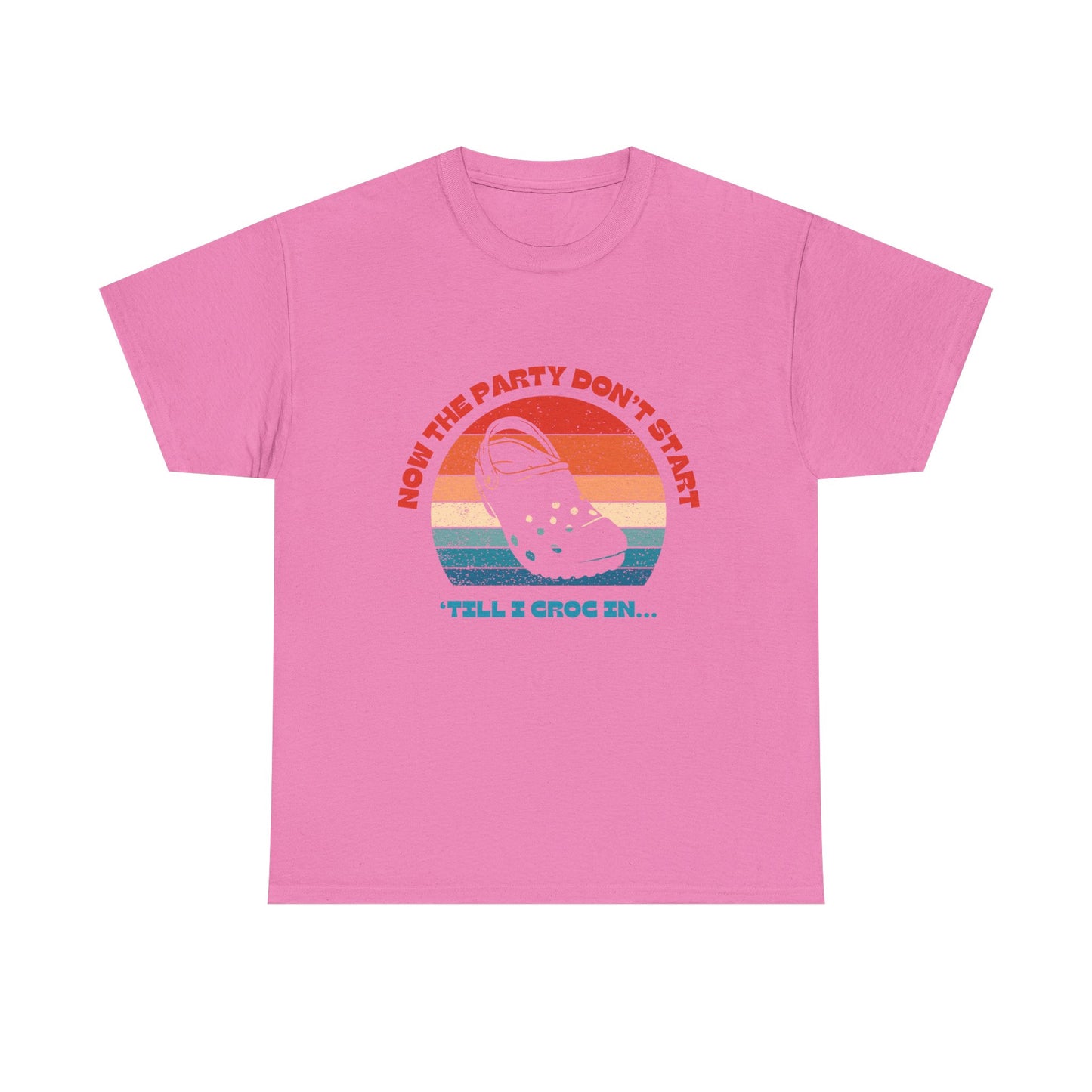 Party Croc - fun shirt for birthdays, christmas or any occasion.