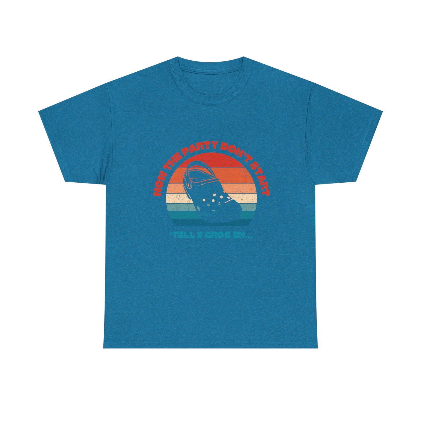 Party Croc - fun shirt for birthdays, christmas or any occasion.