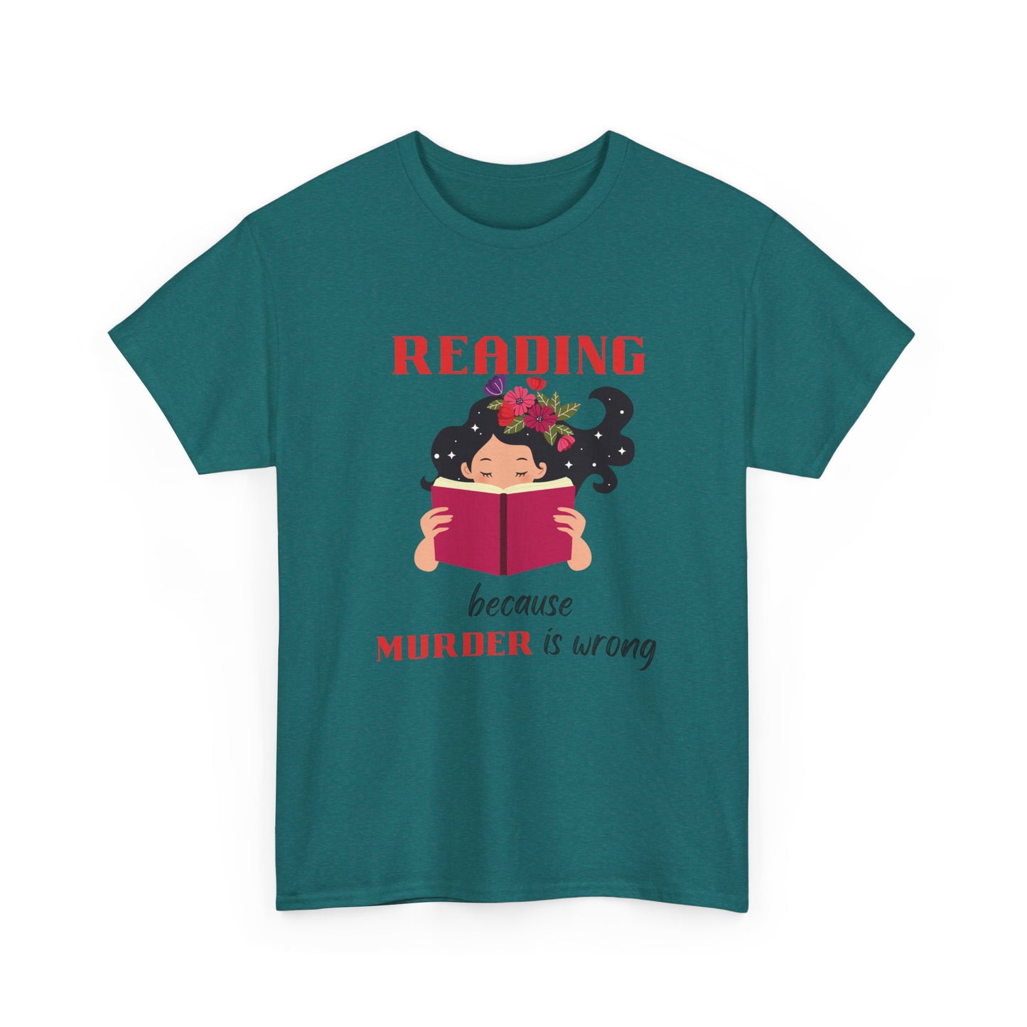 Reading Murder - fun shirt for birthdays, christmas or any occasion.