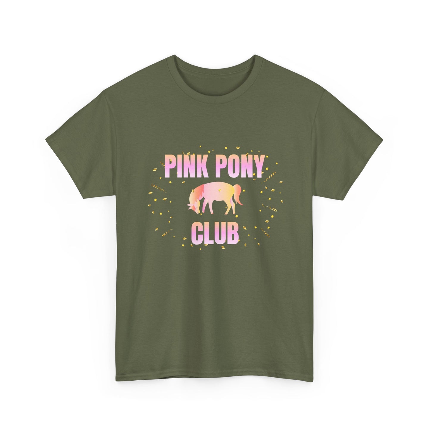 Pink Pony Club - fun shirt for birthdays, christmas or any occasion.
