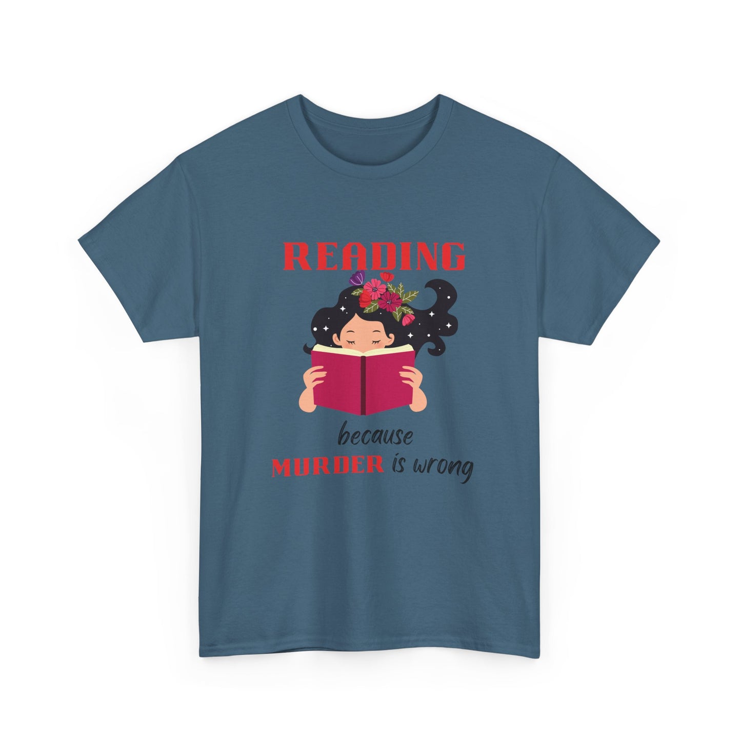 Reading Murder - fun shirt for birthdays, christmas or any occasion.