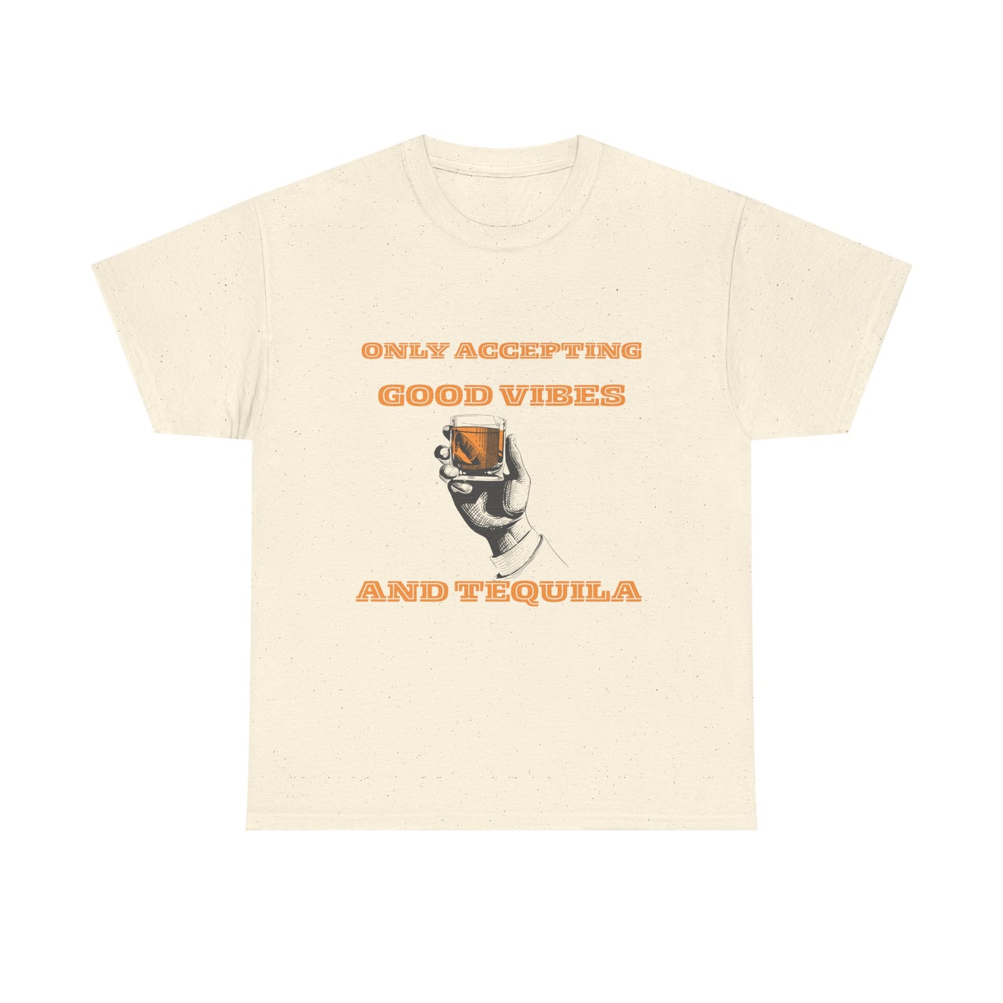 Good vibes and tequila - fun shirt for birthdays, christmas or any occasion.