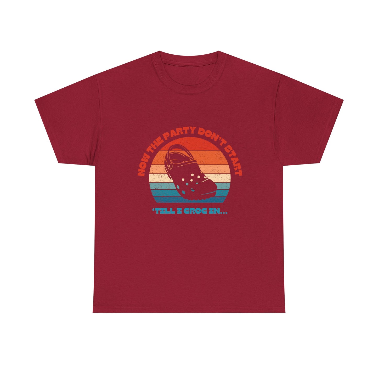 Party Croc - fun shirt for birthdays, christmas or any occasion.
