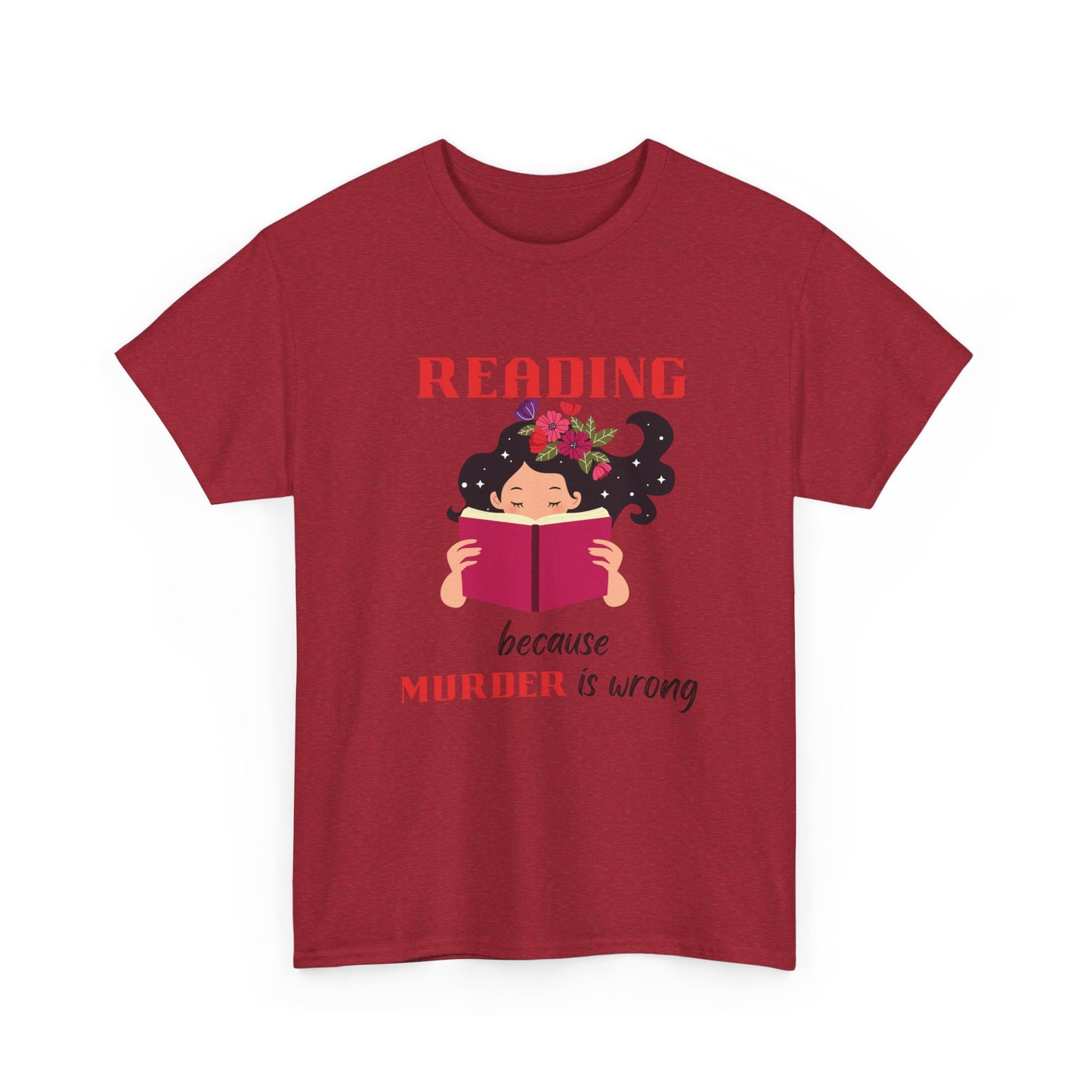 Reading Murder - fun shirt for birthdays, christmas or any occasion.