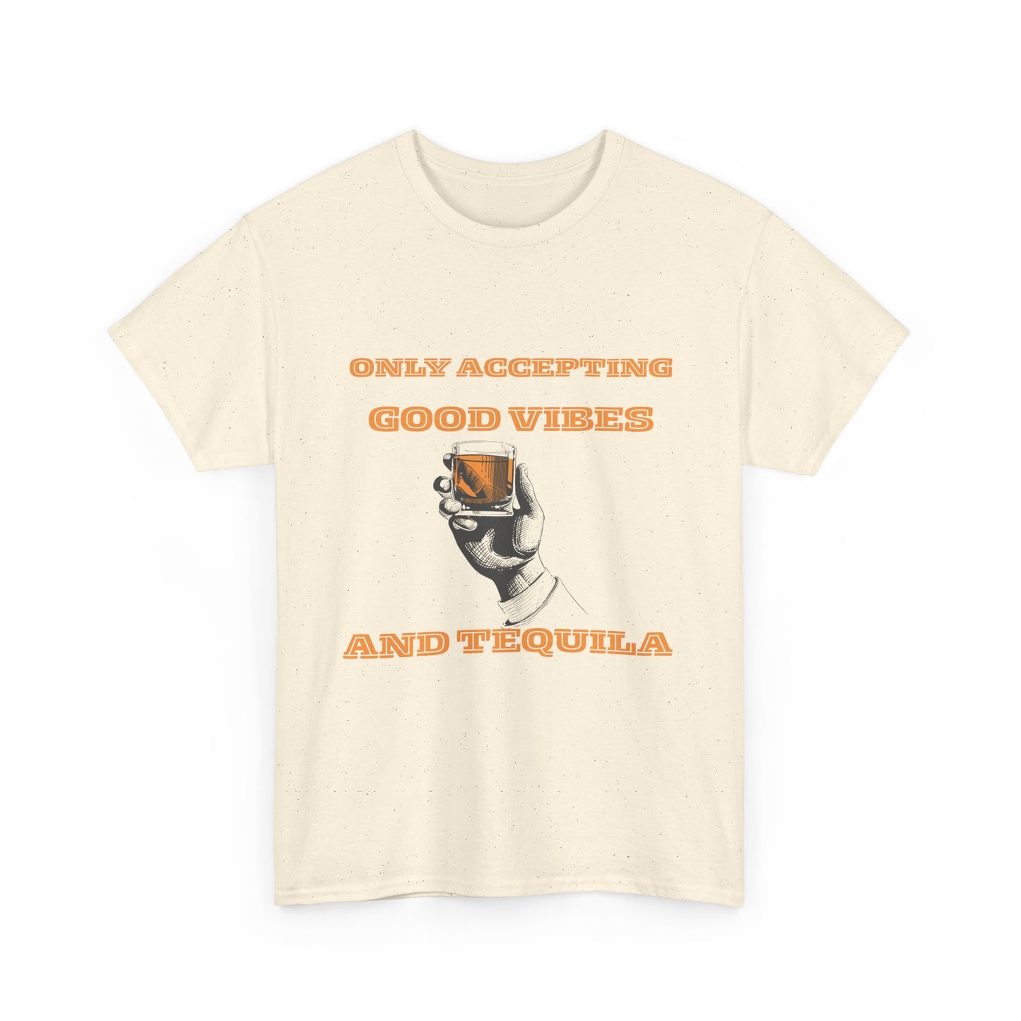 Good vibes and tequila - fun shirt for birthdays, christmas or any occasion.