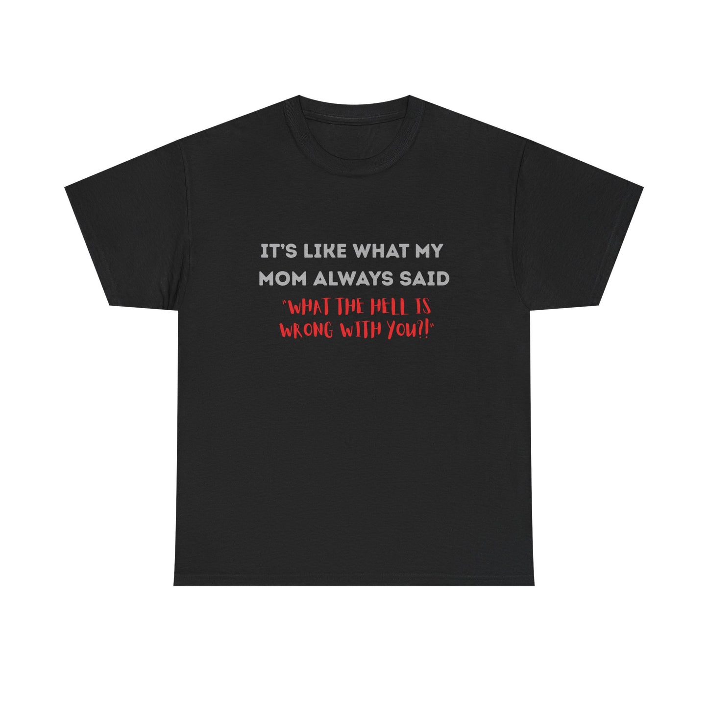My mom said - fun shirt for birthdays, christmas or any occasion.