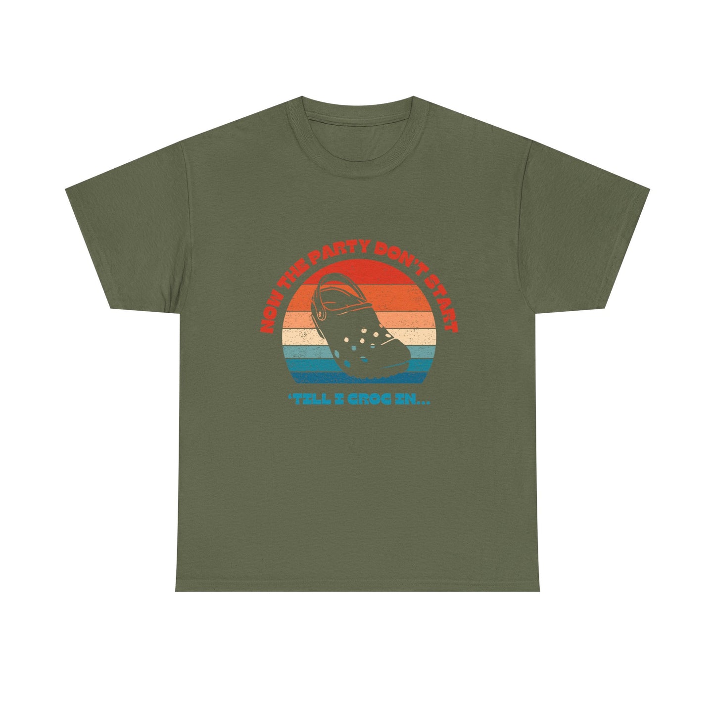 Party Croc - fun shirt for birthdays, christmas or any occasion.