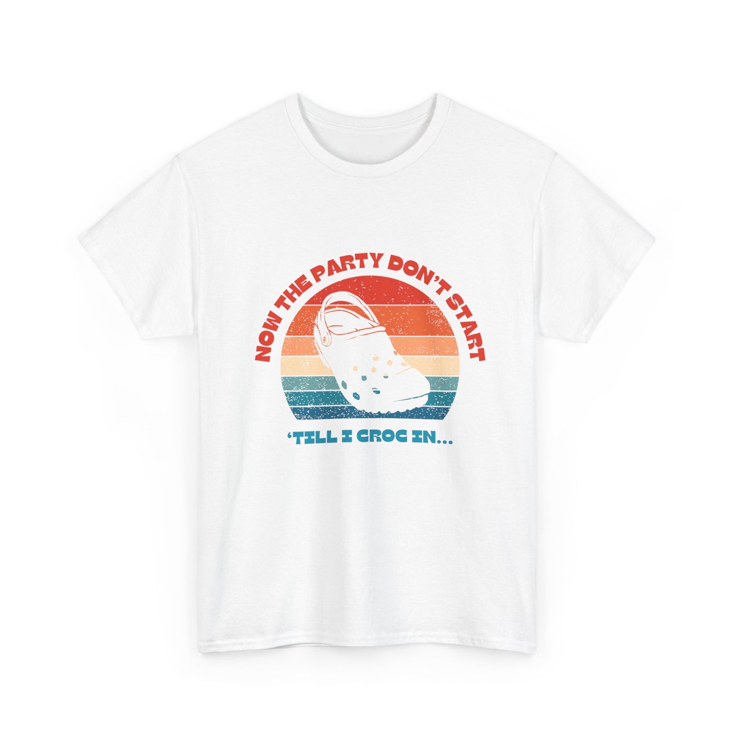 Party Croc - fun shirt for birthdays, christmas or any occasion.