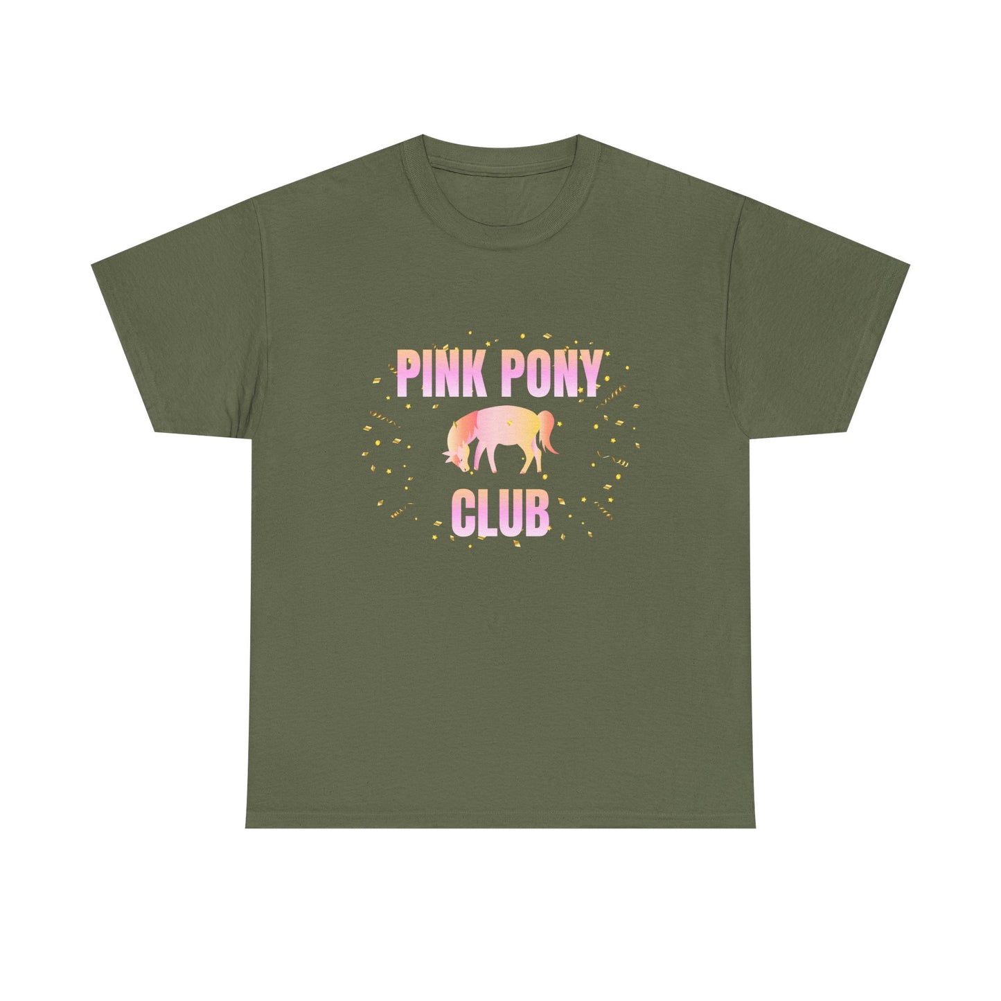 Pink Pony Club - fun shirt for birthdays, christmas or any occasion.