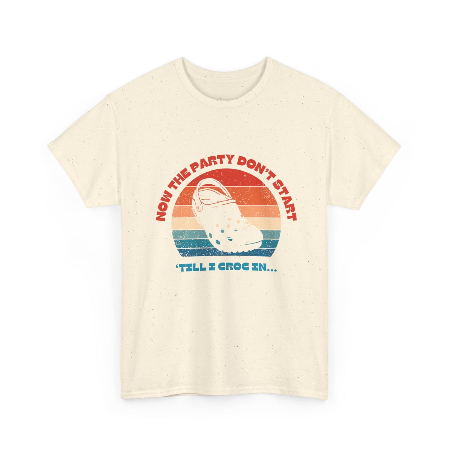 Party Croc - fun shirt for birthdays, christmas or any occasion.