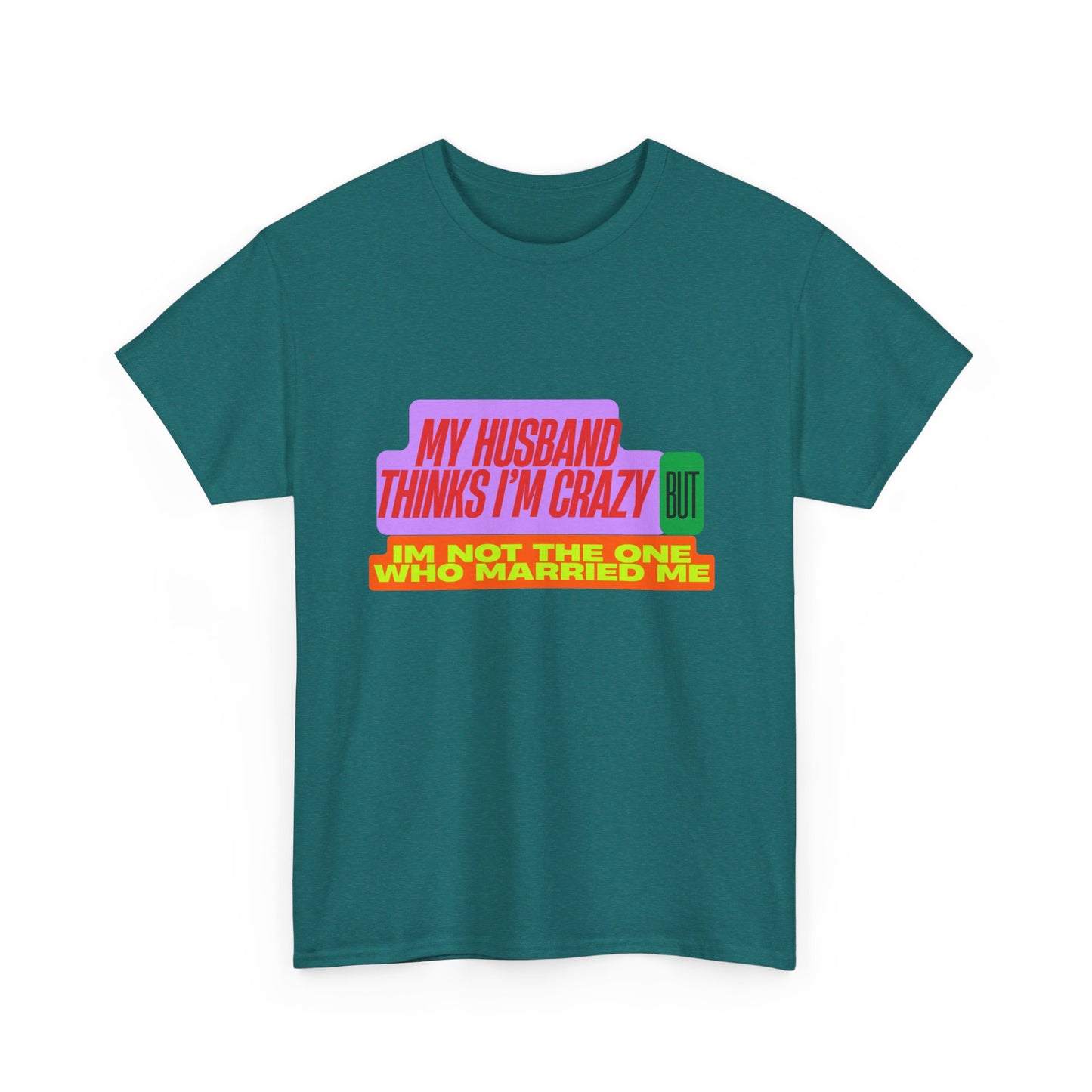 Married me - fun shirt for birthdays, christmas or any occasion.