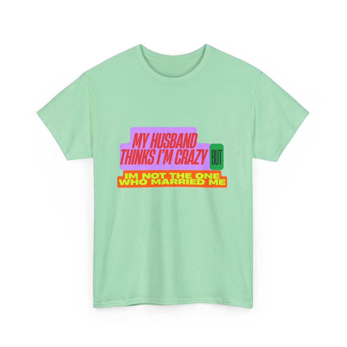 Married me - fun shirt for birthdays, christmas or any occasion.