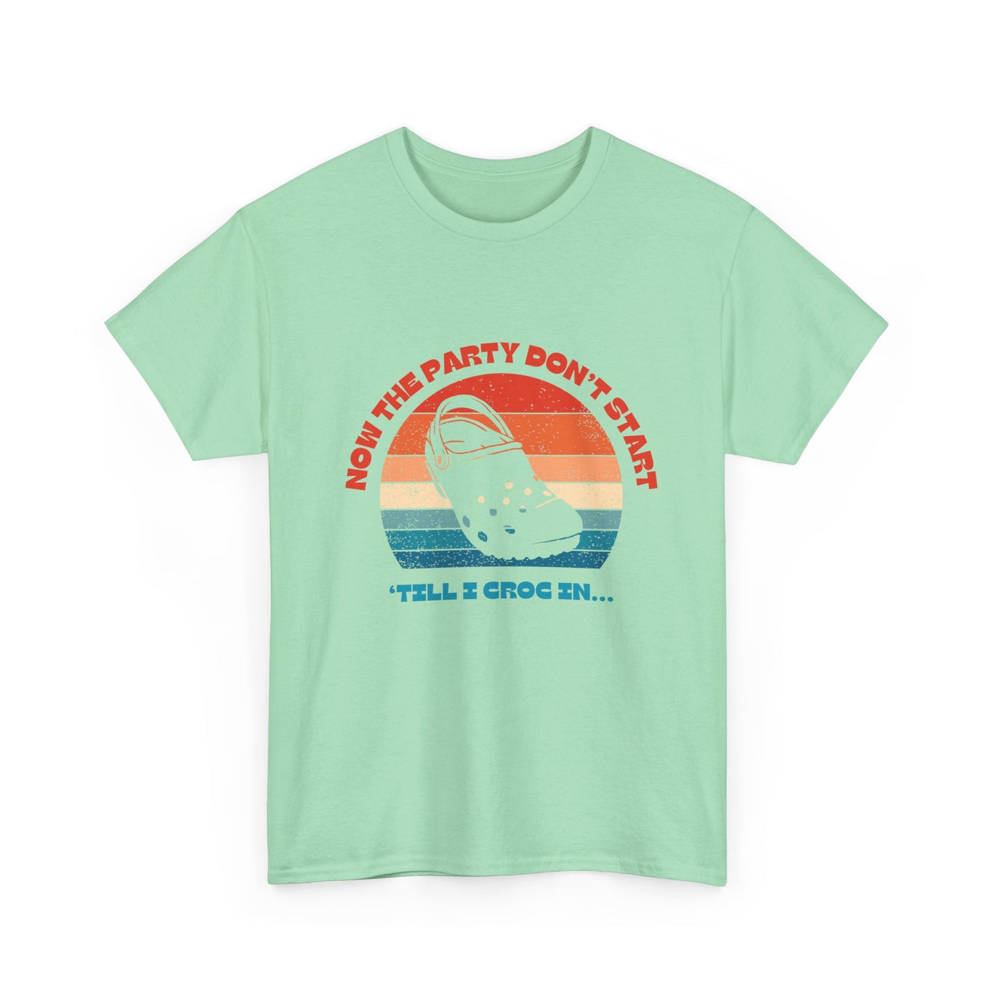 Party Croc - fun shirt for birthdays, christmas or any occasion.