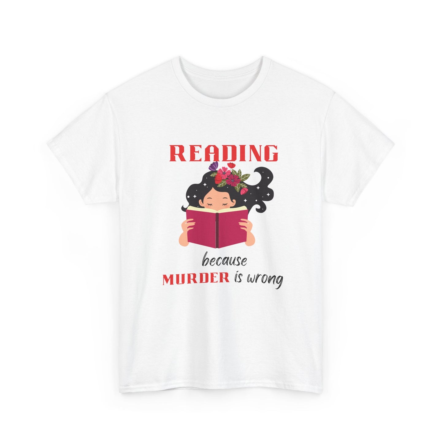 Reading Murder - fun shirt for birthdays, christmas or any occasion.