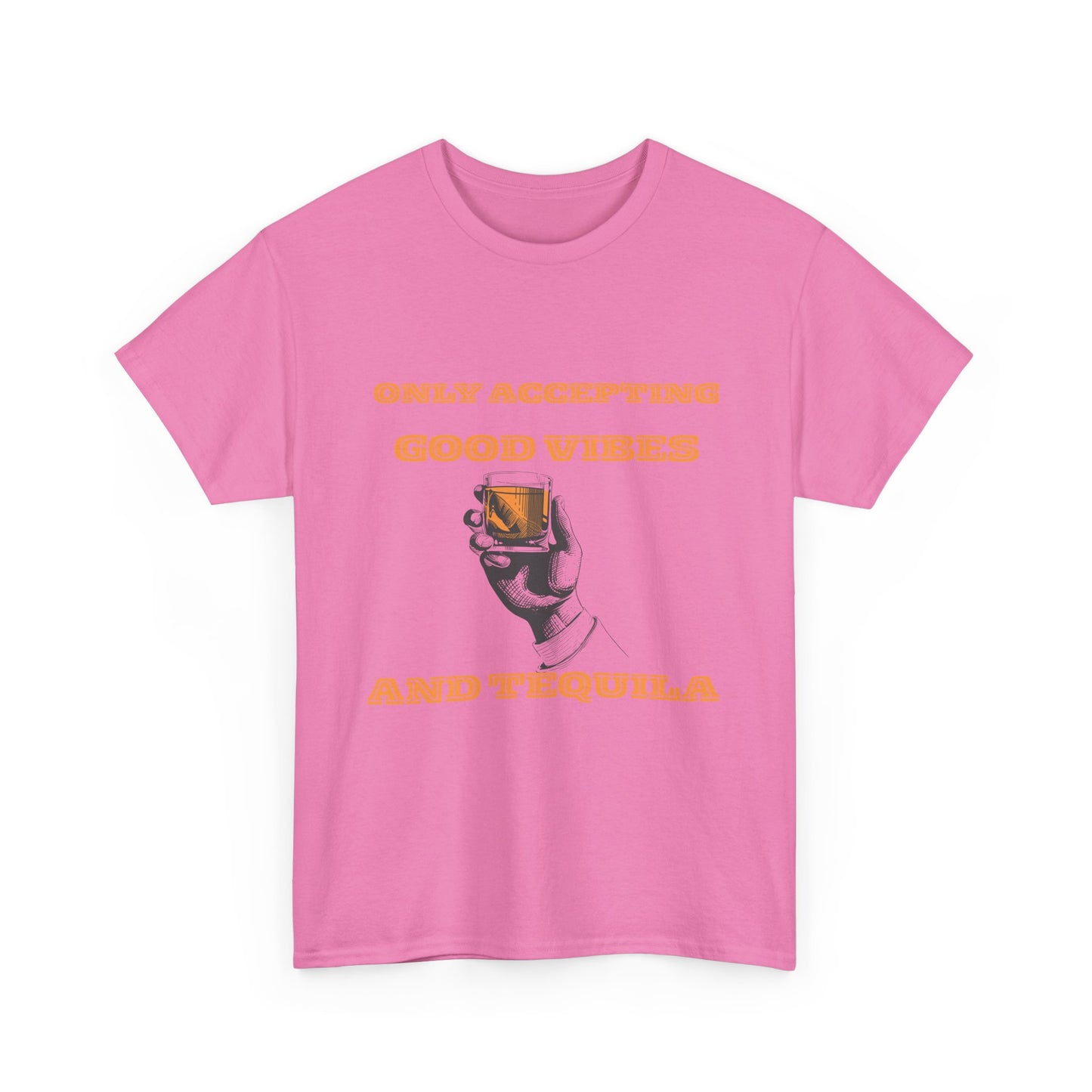 Good vibes and tequila - fun shirt for birthdays, christmas or any occasion.