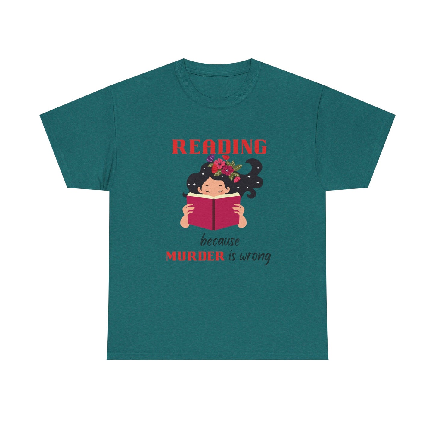 Reading Murder - fun shirt for birthdays, christmas or any occasion.