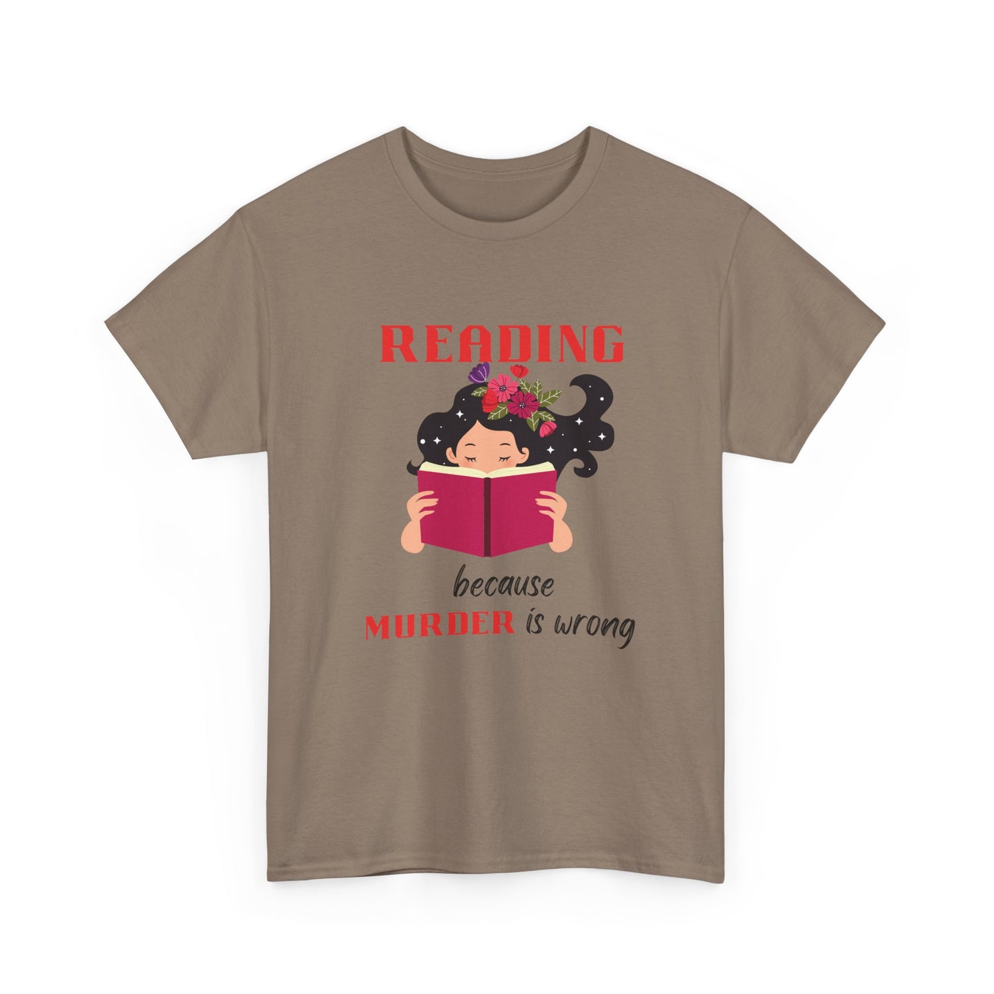 Reading Murder - fun shirt for birthdays, christmas or any occasion.