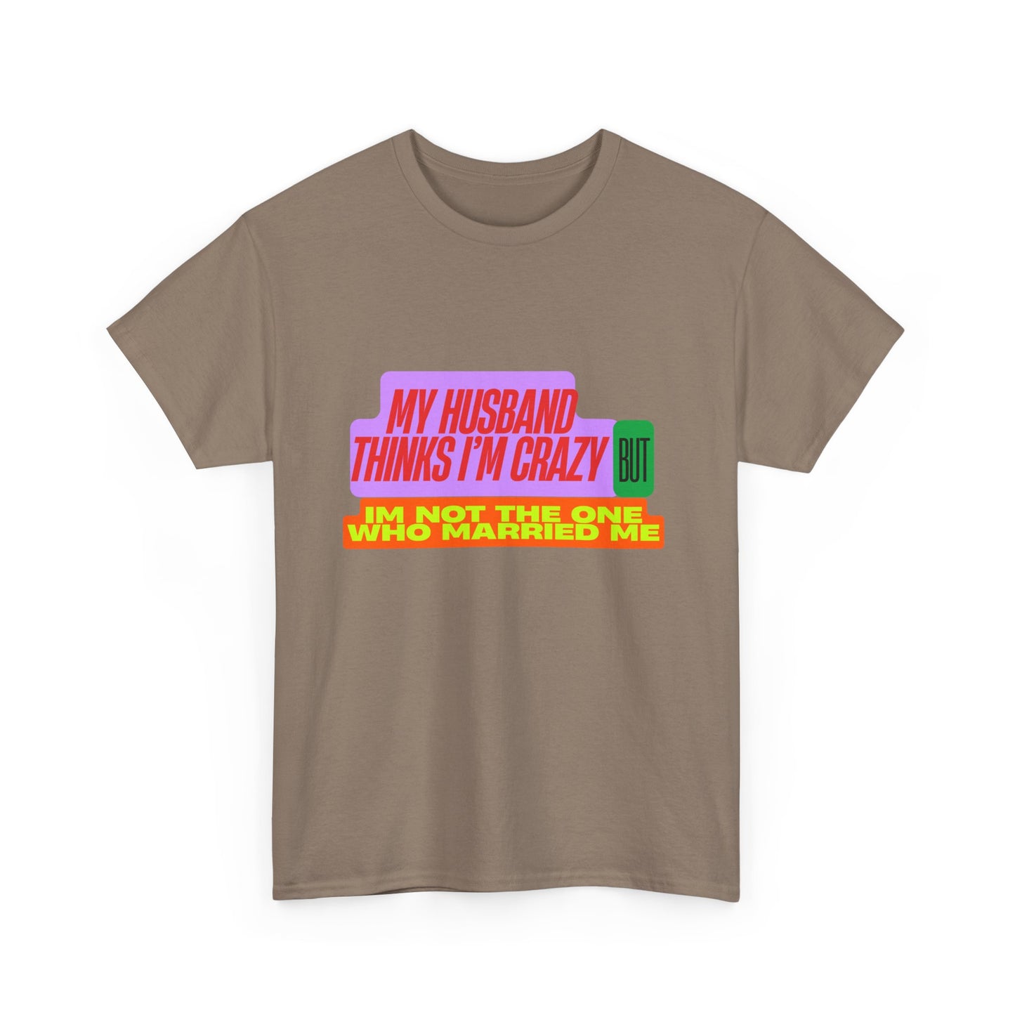 Married me - fun shirt for birthdays, christmas or any occasion.