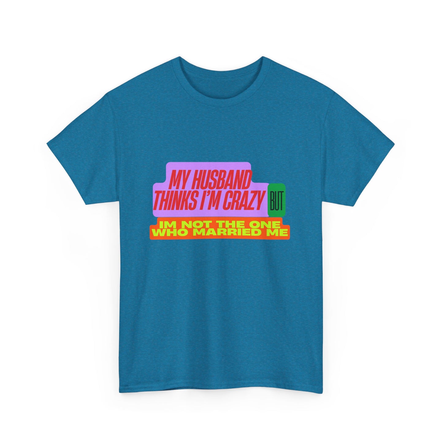 Married me - fun shirt for birthdays, christmas or any occasion.