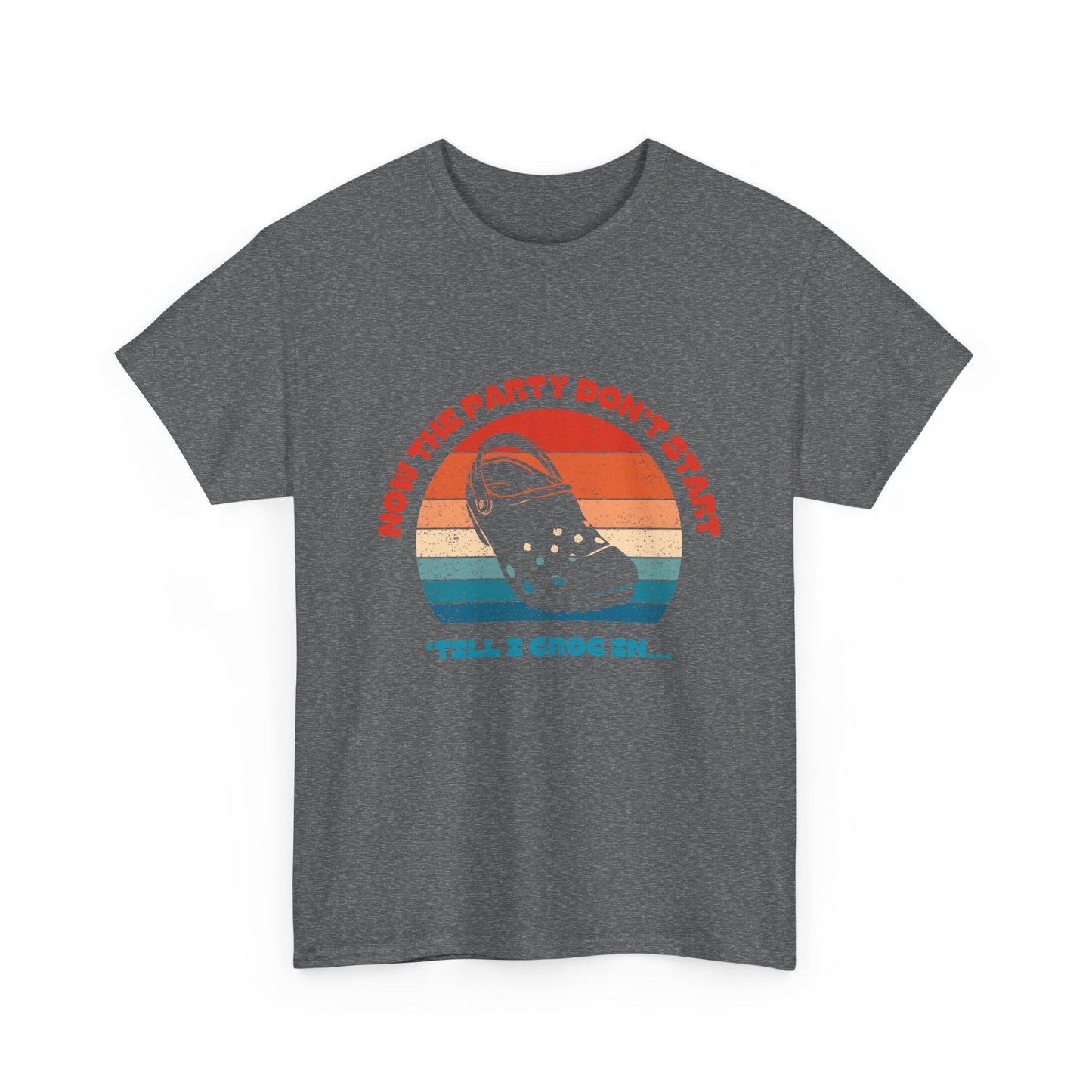 Party Croc - fun shirt for birthdays, christmas or any occasion.