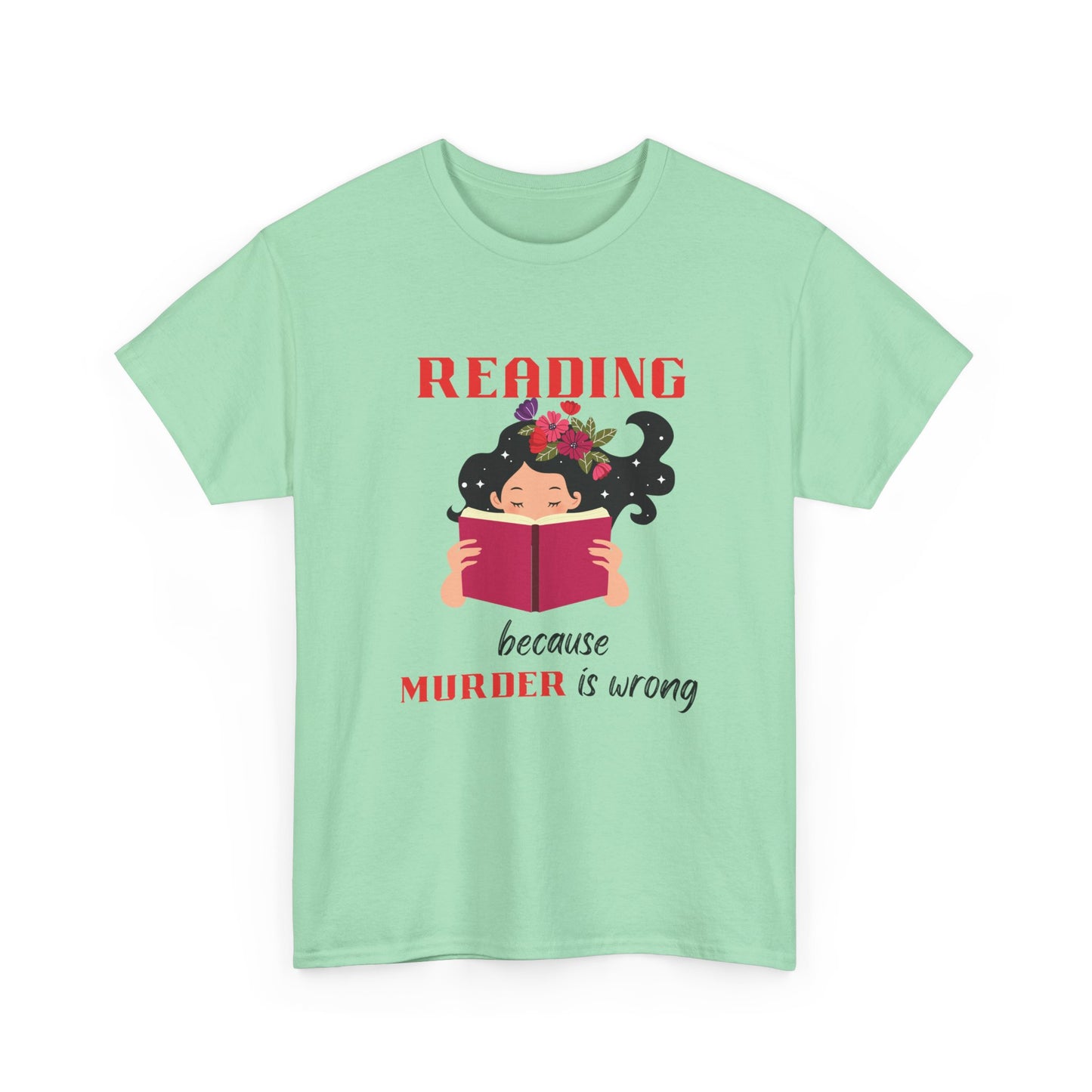 Reading Murder - fun shirt for birthdays, christmas or any occasion.