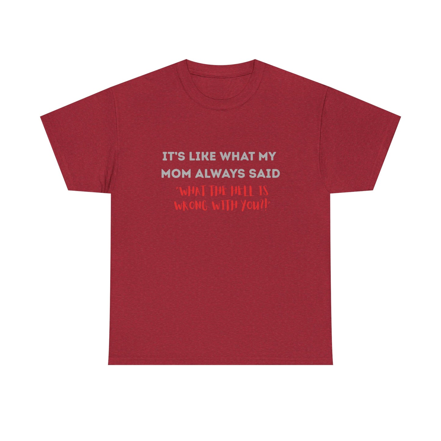 My mom said - fun shirt for birthdays, christmas or any occasion.