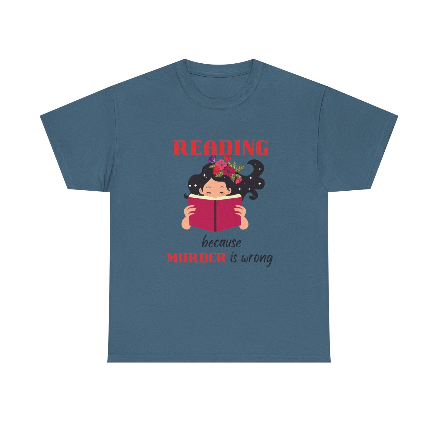 Reading Murder - fun shirt for birthdays, christmas or any occasion.