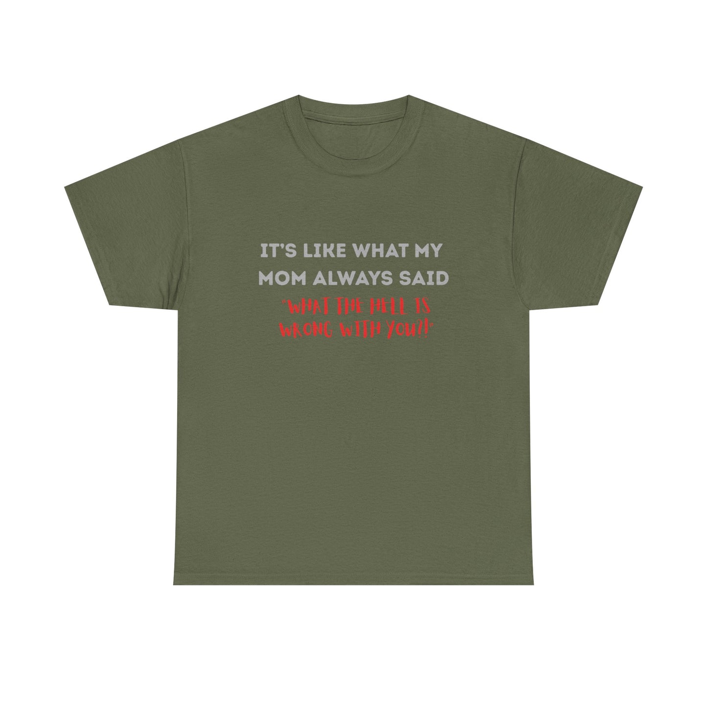 My mom said - fun shirt for birthdays, christmas or any occasion.