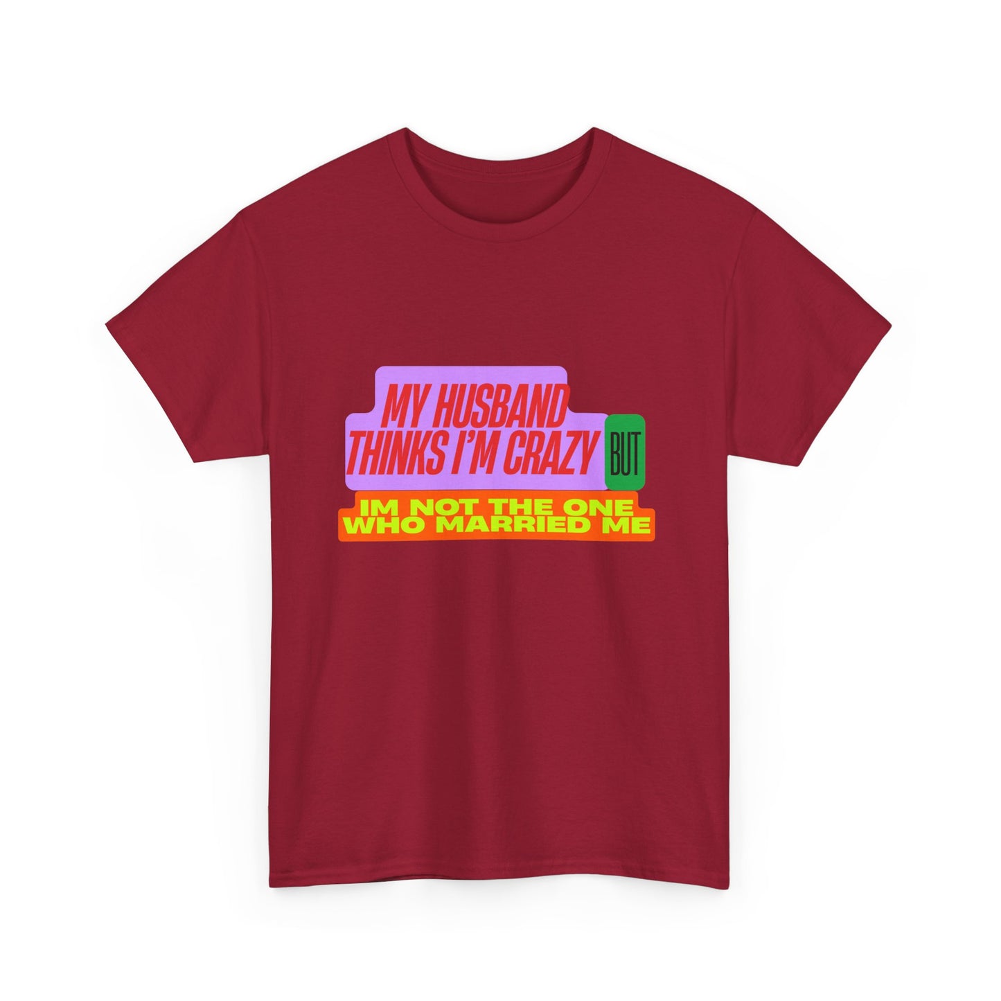 Married me - fun shirt for birthdays, christmas or any occasion.
